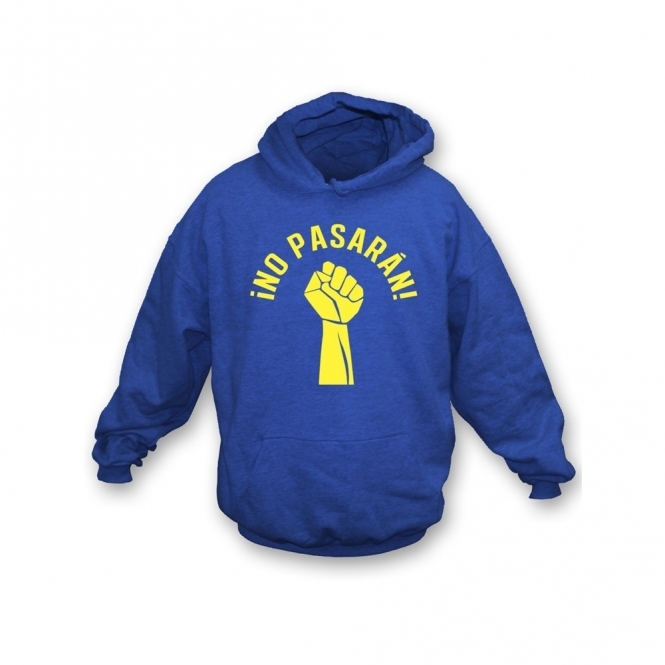 No Pasaran (As Worn By Tolokonnikova, Pussy Riot) Organic Hooded Sweatshirt