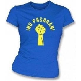 No Pasaran (As Worn By Tolokonnikova, Pussy Riot) Womens Slim Fit T-Shirt