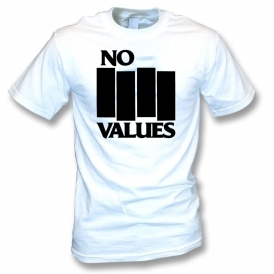 No Values (As Worn By Henry Rollins, Black Flag) Organic T-Shirt