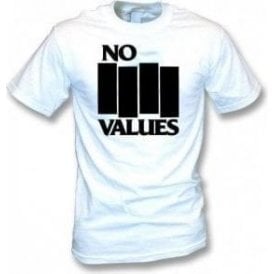 No Values (As Worn By Henry Rollins, Black Flag) T-Shirt