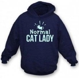 Normal Cat Lady Hooded Sweatshirt