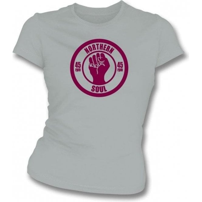 Northern Soul 45rpm girls slimfit T-shirt