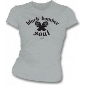 Northern Soul - Black Bomber girls slimfit T-shirt