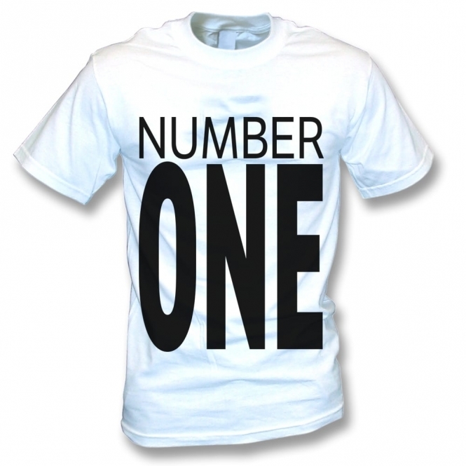 Number One (As Worn By George Michael & Andrew Ridgeley, Wham!) Organic T-Shirt