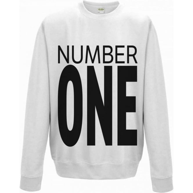 Number One (As Worn By George Michael & Andrew Ridgeley, Wham!) Sweatshirt