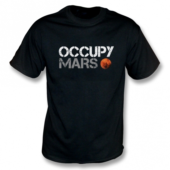 Occupy Mars (As Worn By Elon Musk) Organic T-Shirt