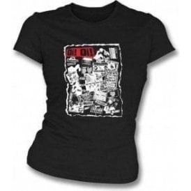 Oi Oi Punk/Skinhead 80's Collage Girl's Slim-Fit