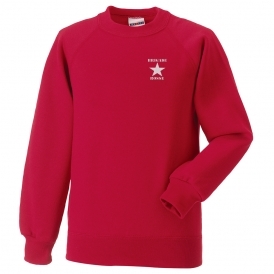 Original Brigade Rosse (1970s Influenced) Embroidered Left Breast Logo Sweatshirt