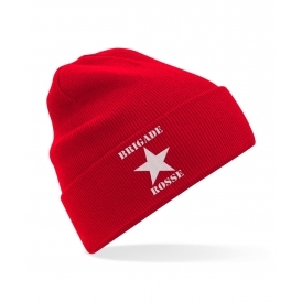 Original Brigade Rosse (1970s Influenced) Embroidered Organic Cotton Beanie