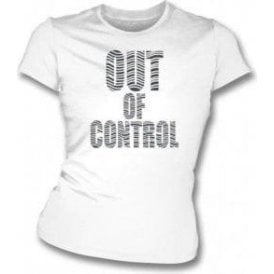 Out Of Control (As Worn By Joe Strummer, The Clash) Womens Slim Fit T-Shirt