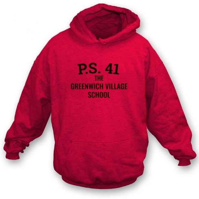 P.S. 41 The Greenwich Village School (As Worn By Adam "Ad-Rock" Horovitz, Beastie Boys) Hooded Sweatshirt