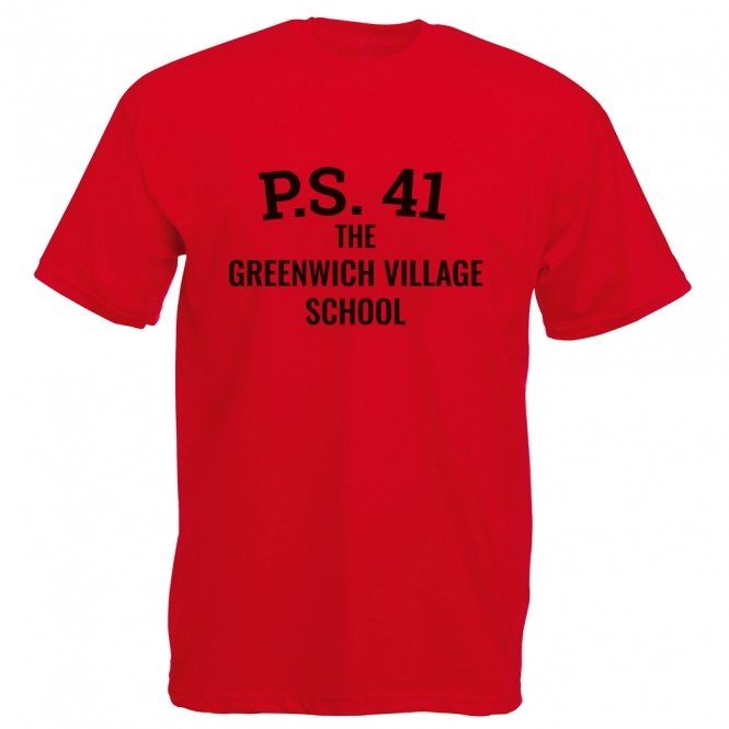 P.S. 41 The Greenwich Village School (As Worn By Adam "Ad-Rock" Horovitz, Beastie Boys) Organic T-Shirt
