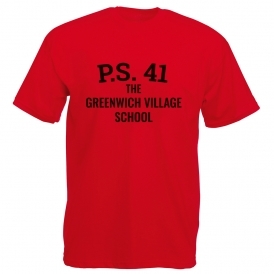 P.S. 41 The Greenwich Village School (As Worn By Adam "Ad-Rock" Horovitz, Beastie Boys) Organic T-Shirt