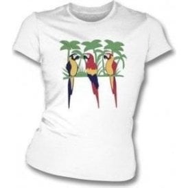 Parrots (As Worn By Freddie Mercury, Queen) Womens Slim Fit T-Shirt
