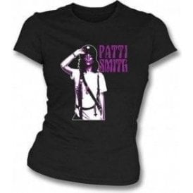 Patti Smith Salute Girl's Slim-Fit T-shirt