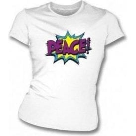 Peace Womens Slimfit T-shirt