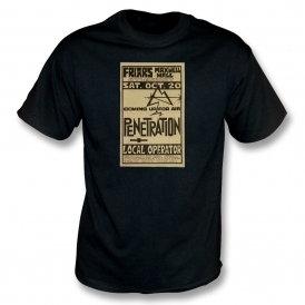 Penetration 1979 Gig Poster T-Shirt