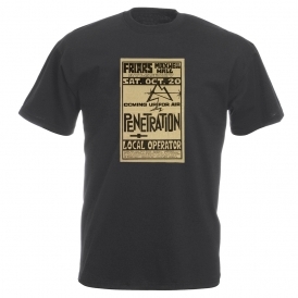 Penetration 1979 Gig Poster Vintage Wash T-Shirt