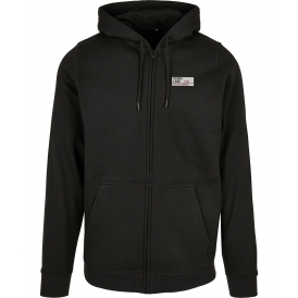 Penny Lane Road Sign (Beatles Influenced) Embroidered Left Breast Logo Zip Hooded Sweatshirt