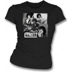 Phil Lynott (Thin Lizzy) Tribute Womens Slim Fit T-Shirt