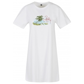 Pink Flamingos (As Worn By PJ Harvey) Womens T-Shirt Dress
