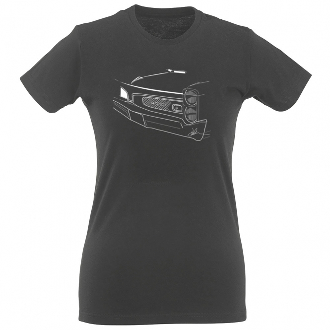 Pontiac GTO Front Bumper Womens Slim Fit T-Shirt