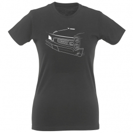 Pontiac GTO Front Bumper Womens Slim Fit T-Shirt