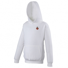 Pop Strawberry (As Worn By Steve Jones, Sex Pistols & Kim Gordon, Sonic Youth) Embroidered Left Breast Logo Hooded Sweatshirt