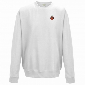 Pop Strawberry (As Worn By Steve Jones, Sex Pistols & Kim Gordon, Sonic Youth) Embroidered Left Breast Logo Sweatshirt