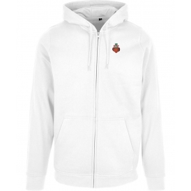 Pop Strawberry (As Worn By Steve Jones, Sex Pistols & Kim Gordon, Sonic Youth) Embroidered Left Breast Logo Zip Hooded Sweatshirt