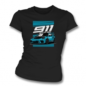 Porsche 911 GT3 RS Womens Slim Fit T-Shirt