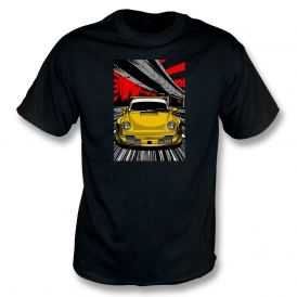 Porsche 911 In Tokyo Kids T-Shirt