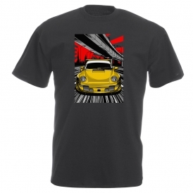 Porsche 911 In Tokyo Vintage Wash T-Shirt