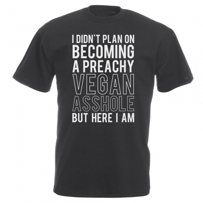 Preachy Vegan Asshole Vintage Wash T-Shirt