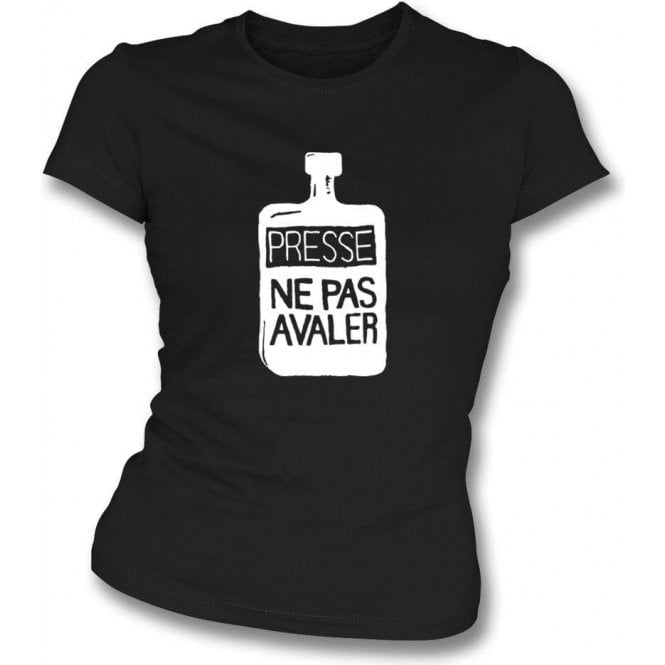 Presse Ne Pas Avaler (As worn by Thom Yorke of Radiohead) Womens Slim-Fit