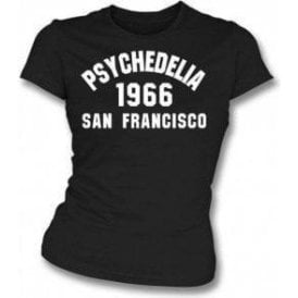Psychedelia 1966 San Francisco Womens Slim Fit T-Shirt