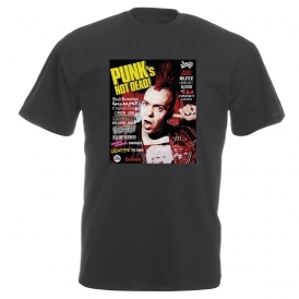 Punk's Not Dead Collage Vintage Wash T-Shirt