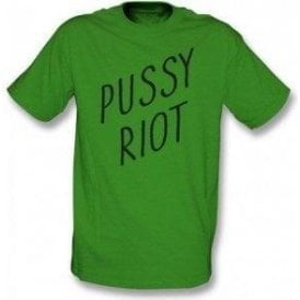 Pussy Riot (As Worn by Anthony Kiedis of Red Hot Chili Peppers) Kids T-Shirt
