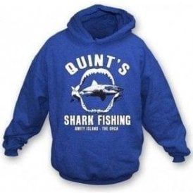 Quint's Shark Fishing (Inspired by JAWS) Hooded Sweatshirt