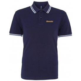 Quoasis (As Worn By Noel Gallagher, Oasis) Embroidered Left Breast Logo Polo Shirt