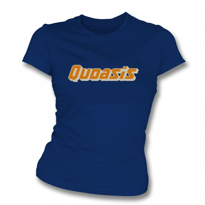 Quoasis (As Worn By Noel Gallagher, Oasis) Womens Slim Fit T-Shirt