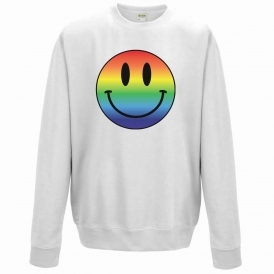 Rainbow Acid Smiley Sweatshirt