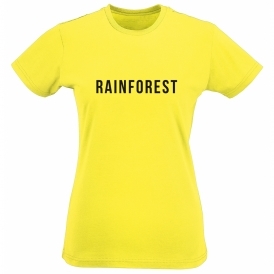 Rainforest (As Worn By Michael Stipe, R.E.M.) Womens Slim Fit T-Shirt