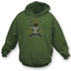 Ranger Mess With The Best (As Worn By Johnny Ramone, Ramones) Hooded Sweatshirt