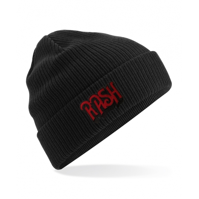 Rash (Inspired By Geddy Lee, Rush) Embroidered Organic Cotton Beanie