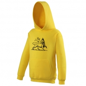 Rastafarian Lion (As Worn By Keith Richards, Rolling Stones) Hooded Sweatshirt