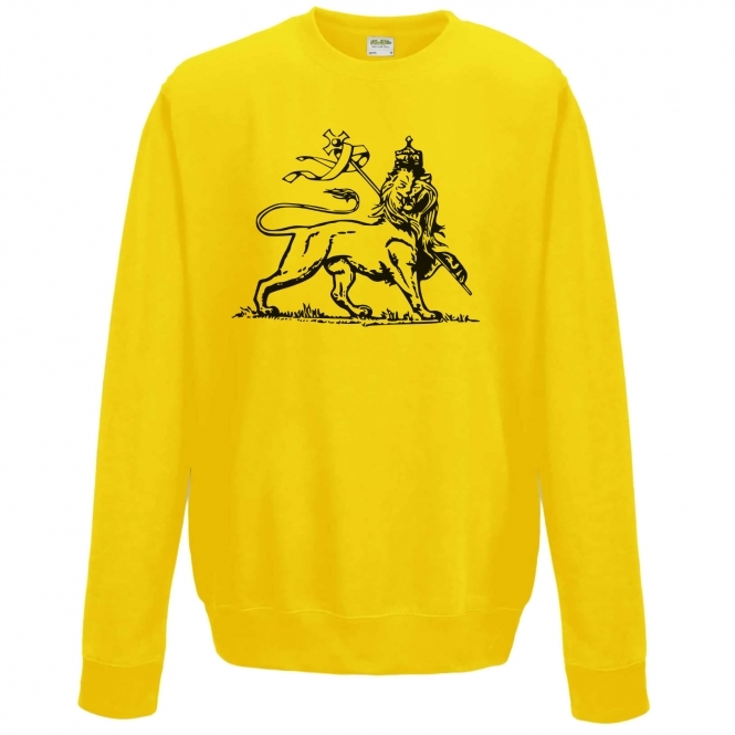 Rastafarian Lion (As Worn By Keith Richards, Rolling Stones) Sweatshirt
