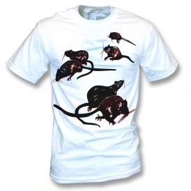 Rats All Over (As Worn By Rat Scabies, The Damned) Organic T-Shirt