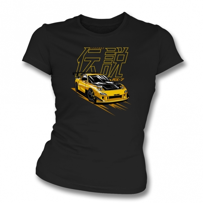 RE Amemiya RX7 Womens Slim Fit T-Shirt