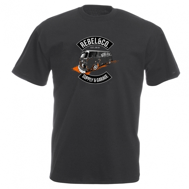 Rebel & Co Supply & Garage Vintage Wash T-Shirt